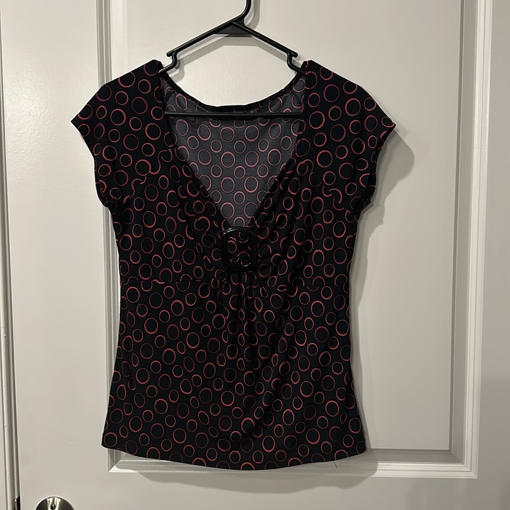 Apt. 9 black/pink top